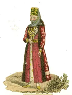 Brocade: Armenian woman