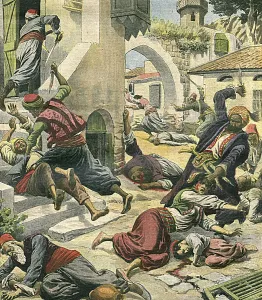 Stabbing: ARMENIANS MASSACRED/1909