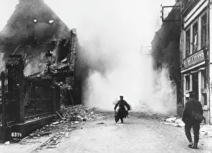 Bursting: Armetieres 1918
