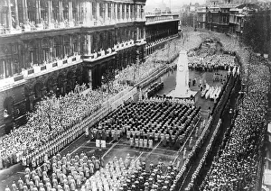 Cenotaph: Armistice celebration in London, 1936