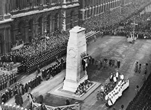 Cenotaph: Armistice celebration in London