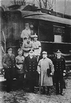 Foch: Armistice negotiations of Compiegne, 1918
