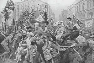 Rejoicings: Armistice Week Rejoicings in the West End