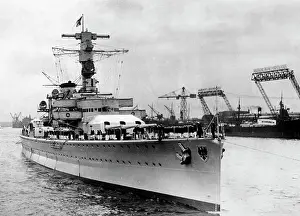 Kriegsmarine: Armored ship Germany, 1934
