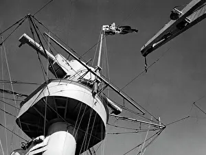 Swinemunde: Armored ship Germany, 1937