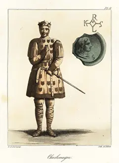 Tunica: Armour and seal of Charlemagne