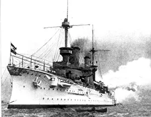 Hhistoric: Armoured cruiser S.M.S. Furst Bismarck