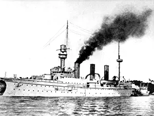 Hhistoric: Armoured cruiser S.M.S. Hertha