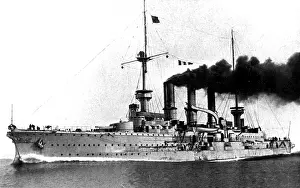 Hhistoric: Armoured cruiser S.M.S. Prince Adalbert