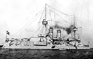 Hhistoric: Armoured cruiser S.M.S Worth