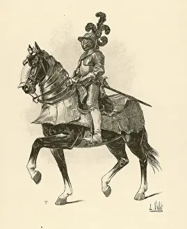 1290: ARMOURED HORSE AND MAN