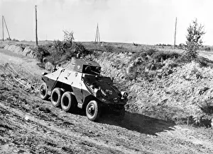 Alber: Armoured scout car in action, WW2