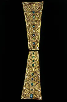 Joya: Arms of processional cross belonging to the Treasure