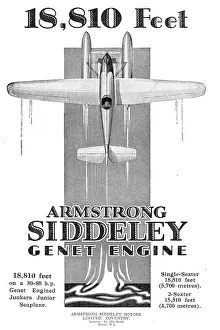 Achieves: Armstrong Siddeley Genet Achieves Height Of 18, 810 Feet