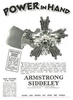 Genet: Armstrong Siddeley Genet Aero Engine - Power In Hand