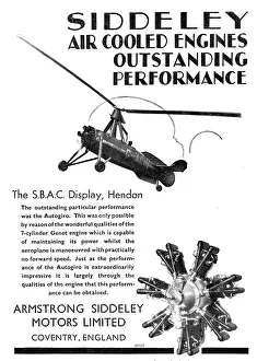 Autogiro: Armstrong Siddeley Genet - Autogiro