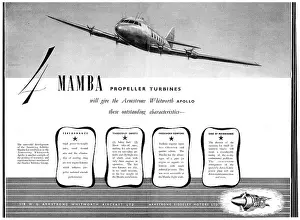 Mamba: Armstrong Siddeley Mamba - Armstrong Whitworth Apollo