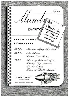 Memoranda: Armstrong Siddeley Mamba Memoranda #11