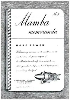 Memoranda: Armstrong Siddeley Mamba Memoranda #9