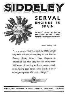 Serval: Armstrong Siddeley Serval Aero Engine