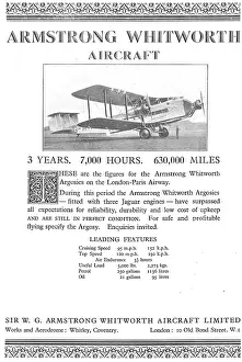 7000: Armstrong Whitworth Argosy. 3 Years