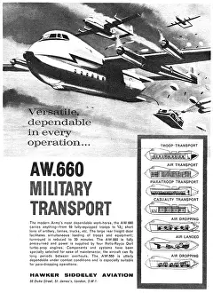 Whitworth: Armstrong Whitworth Argosy A.W.600 - Hawker Siddeley