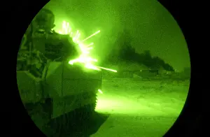 Samarra: An Army Bradley Fighting Vehicle opens fire ?