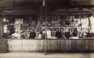 Chalked: Army Camp Store, WW1