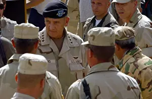 Enduring: Army General Tommy R. Franks center Commander ?
