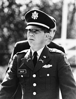 Proxy: Army Lt. William L. Calley upon arrival at his
