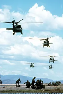 Nicaraguan: Army Rangers are inserted by Black Hawk ?