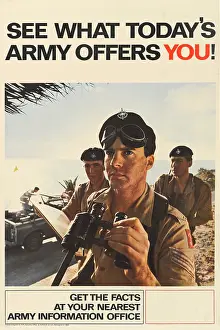 Facts: Army Recruitment Poster, 1960s