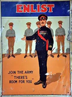 Hassall: Army recruitment poster - Enlist