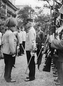 Teschen: Army Supreme Commander Archduke Friedrich