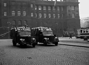Army trucks