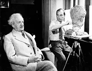 Arno Breker and Gerhart Hauptmann, 1942