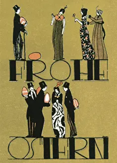 Nechansky: Arnold Nechansky. 'Happy Easter!'