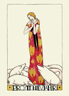 Werkstaette: Arnold Nechansky. 'Happy New Year!'