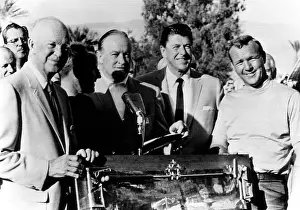 Deane: Arnold Palmer (right), receives the Bob ?