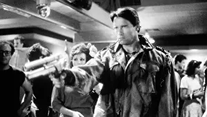 Terminator: Arnold Schwarzenegger as an unstoppable killing