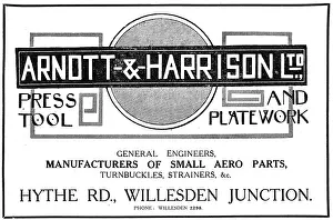 Arnott: Arnott & Harrison - Press & Plate Toolwork