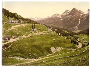 Grisons: Arosa, general view, Grisons, Switzerland