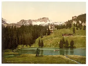 Grisons: Arosa, general view, Grisons, Switzerland