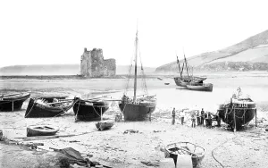 Arran: Arran, the Castle and Loch Ranza c1890