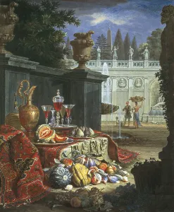 Foodstuffs: Arrangements for the dinner party. 17th c. -