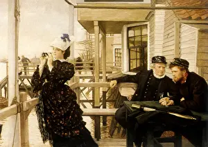 Suitor: Arranging a Marriage, by Tissot