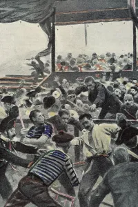 Humbert: Arrest of the anarchist Gaetano Bresci after the