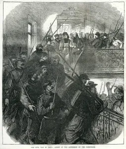 Rightwing: Arrest of the Archbishop of Paris; Paris Commune 1871