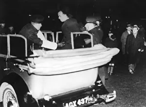 Clashes: Arrest of a demonstrator in London, 1933