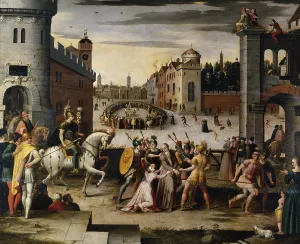 Representing: Arrest and Execution of Thomas More (1591). More